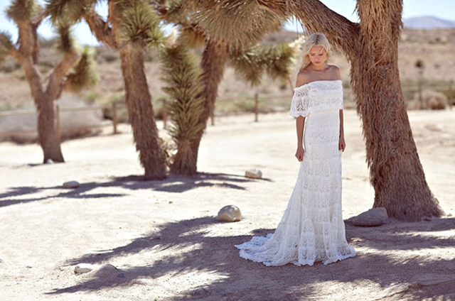 Love and Lace has Daughters of Simone Gowns in all their bohemian beauty - www.loveandlacebridalsalon.com/blog