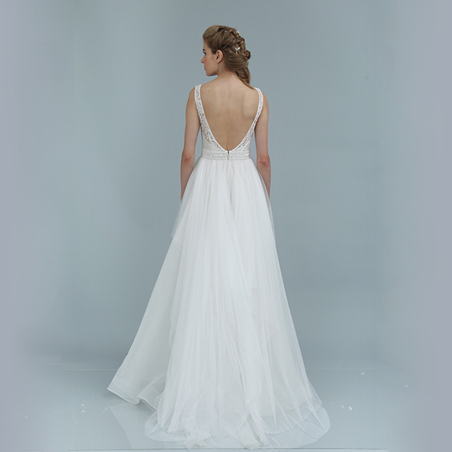 Theia Calista gown at Love and Lace Bridal - www.loveandlacebridalsalon.com/blog