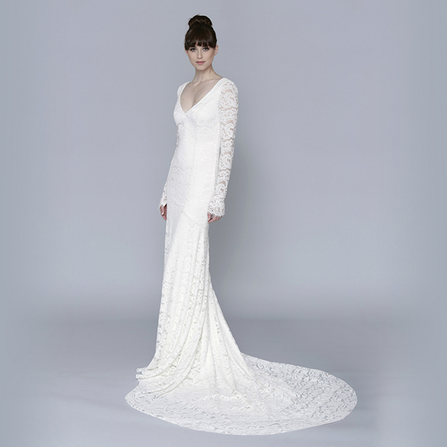 Theia Nicole gown at Love and Lace Bridal - www.loveandlacebridalsalon.com/blog