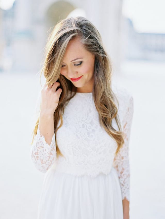 Tatyana Merenyuk Bridal gown separates available at Love and Lace Bridal Salon - www.loveandlacebridalsalon.com/blog