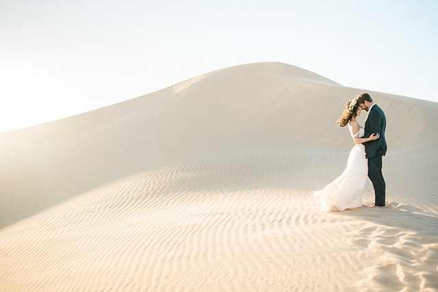 Breathtaking Sand Dunes Photoshoot - Love and Lace Bridal Salon
