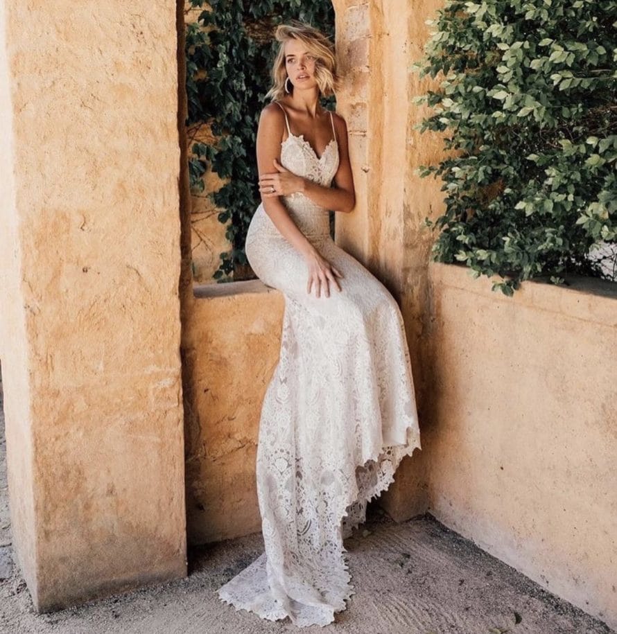 Flynn bridal gown, In the Name of Love collection from Made With love, available at top California bridal shop, Love and Lace Bridal Salon