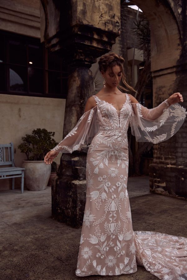 Evie Young Bridal's EMBER available at top Irvine Bridal Shop, Love and Lace Bridal Salon