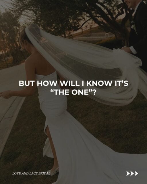 You may not cry when you find it and that is totally normal! Most often, our brides experience this quiet but confident voice in their head that says “this just feels right”. It can be that beautifully simple! Don’t over complicate it!

pc: @sierrabrookphotography | bride: @braya.hudson 

#loveandlacebridal #weddingdressshopping #weddingdresses #bridetobe #2027bride