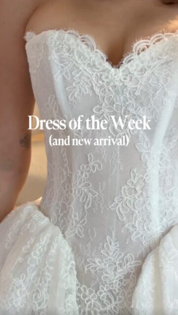 New girl in town!! What do we think of Rue by @mwlbride ? 

#loveandlacebridal #2027bride #mwlbride #laceweddingdress #2027weddingdress