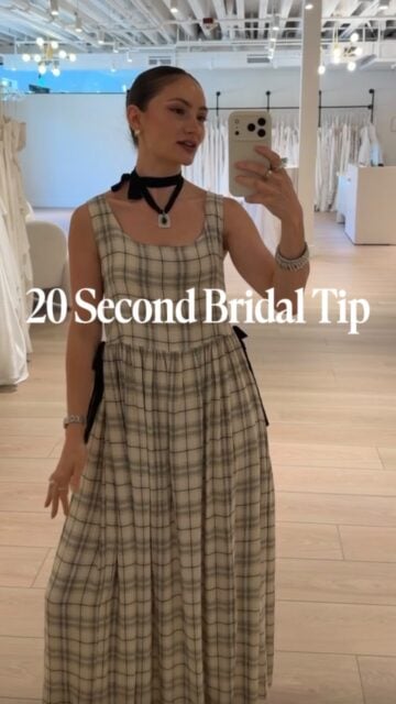 The only think you ACTUALLY need for your bridal appointment. Send this to a bride-to-be so she can be prepared for dress shopping!
#loveandlacebridal #2027bride #bridetobe #weddingdressshopping #bridetips
