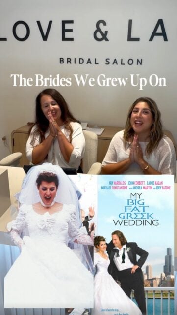 Whose pick do you think is best for Toula Portokalos?
#loveandlacebridal #brideswegrewupon #2027bride #mybigfatgreekwedding #weddingdresses