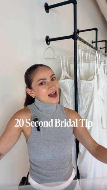 How to avoid feeling overwhelmed with dress shopping!
Send this to the bride in your life that needs to hear this.
#loveandlacebridal #2027bride #2027wedding #weddingplanning #weddingdressshopping